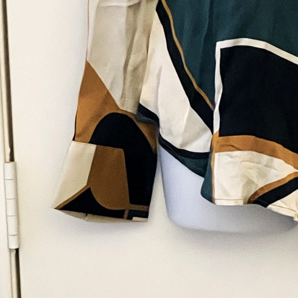 MNG abstract blouse - Picture 4 of 8